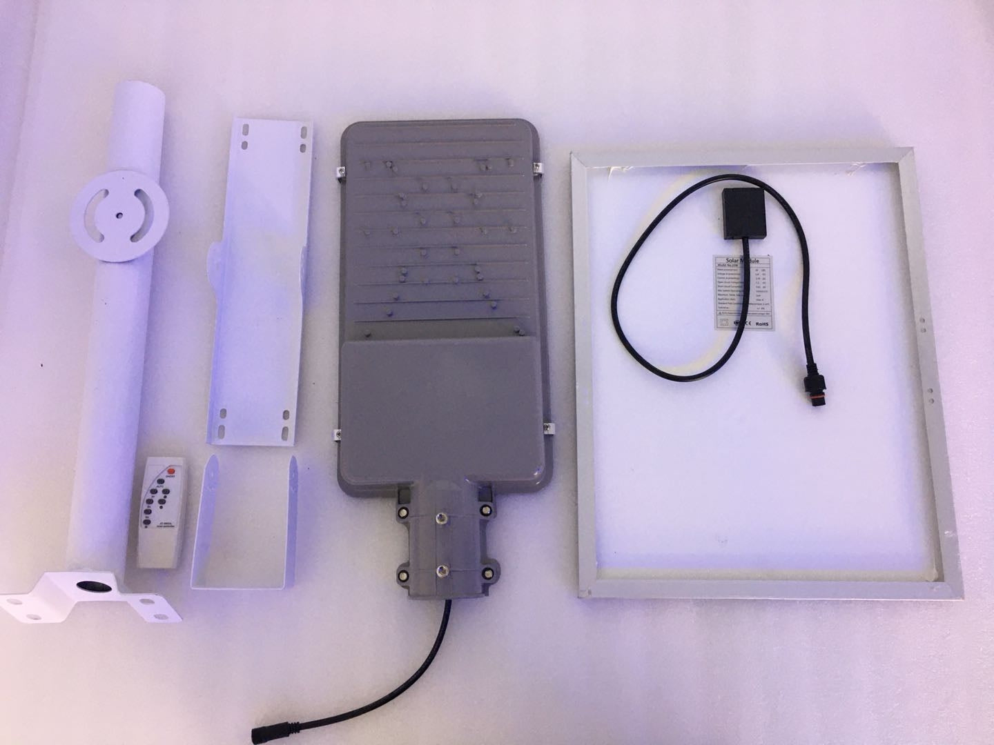 Liking Solar BC Series Solar Street Lights BC100W Integrated led lamp Aluminum Alloy Case