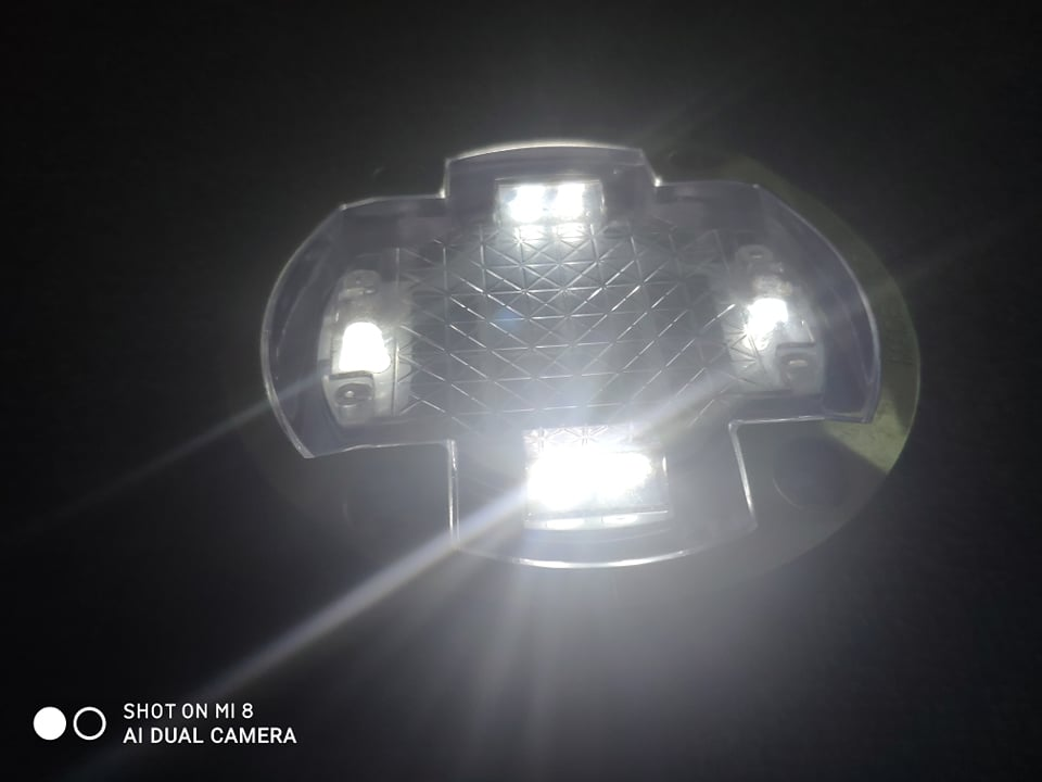 Liking Energy Solar Light white color solar road stud lights solar garden lights