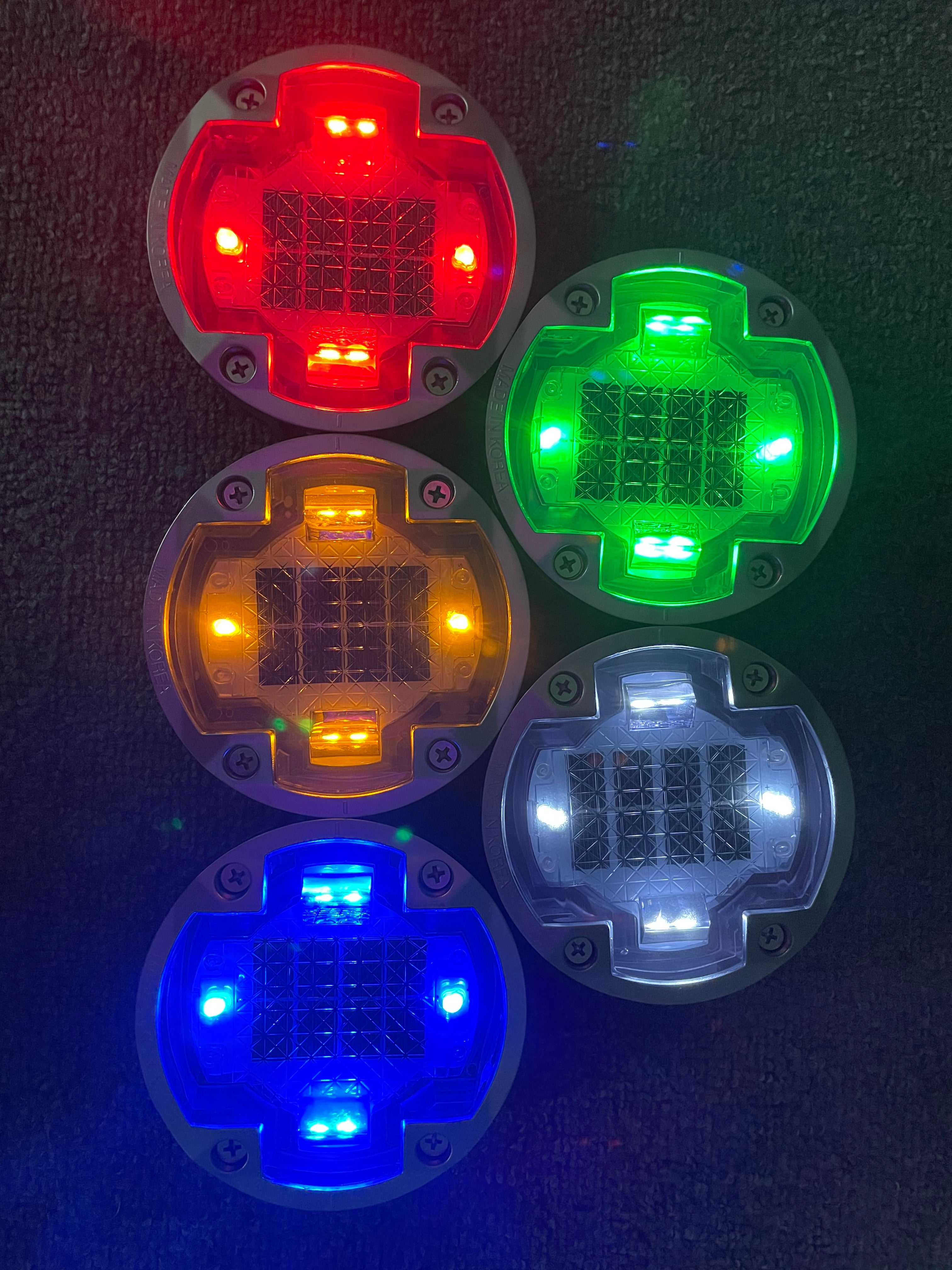 Liking Energy Solar Light blue color solar road stud lights solar garden lights