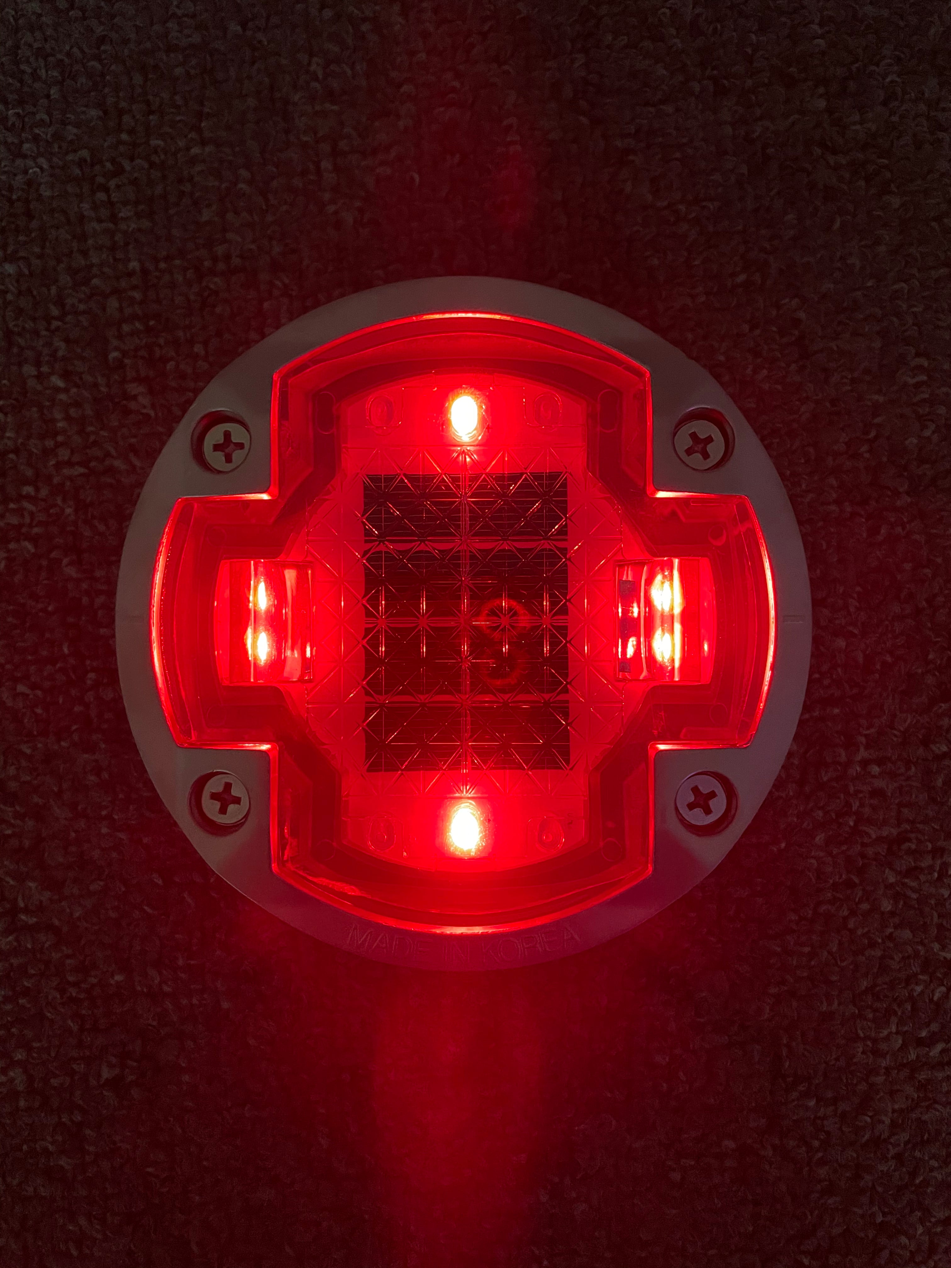 Liking Energy Solar Light red color solar road stud lights solar garden lights