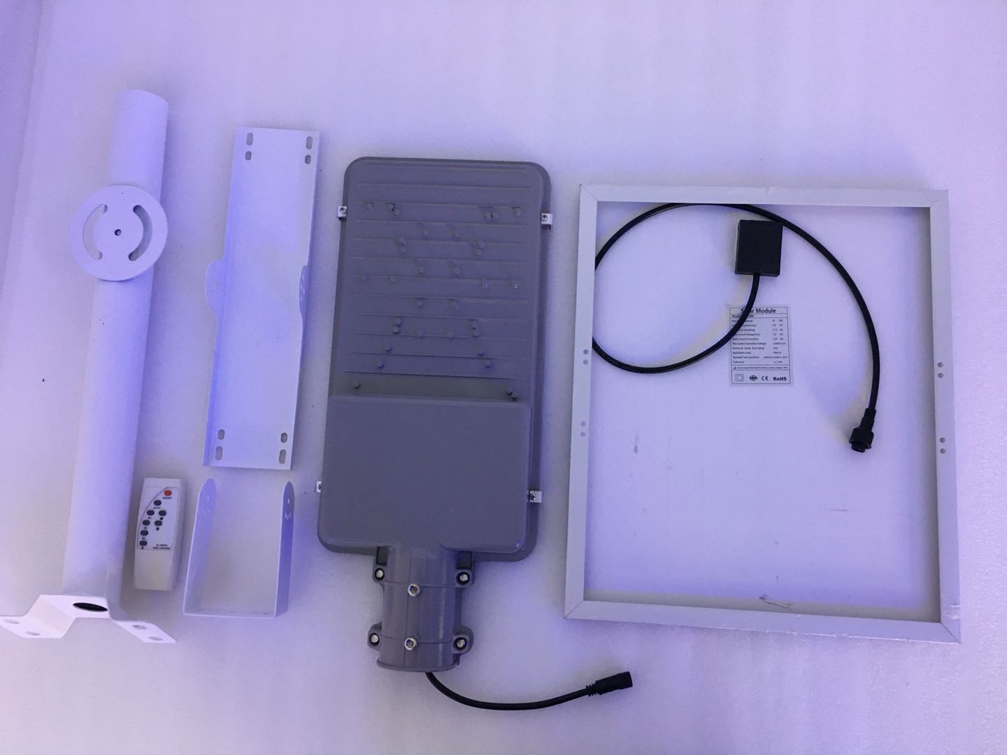 Liking Solar BC Series Solar Street Lights BC50W Integrated led lamp Aluminum Alloy Case