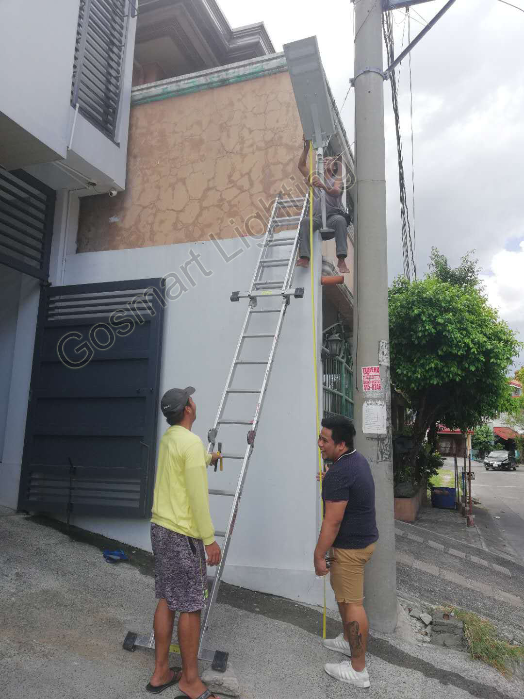 Liking Solar M Series Solar Street Lights M40W Integrated led lamp Aluminum Alloy Case