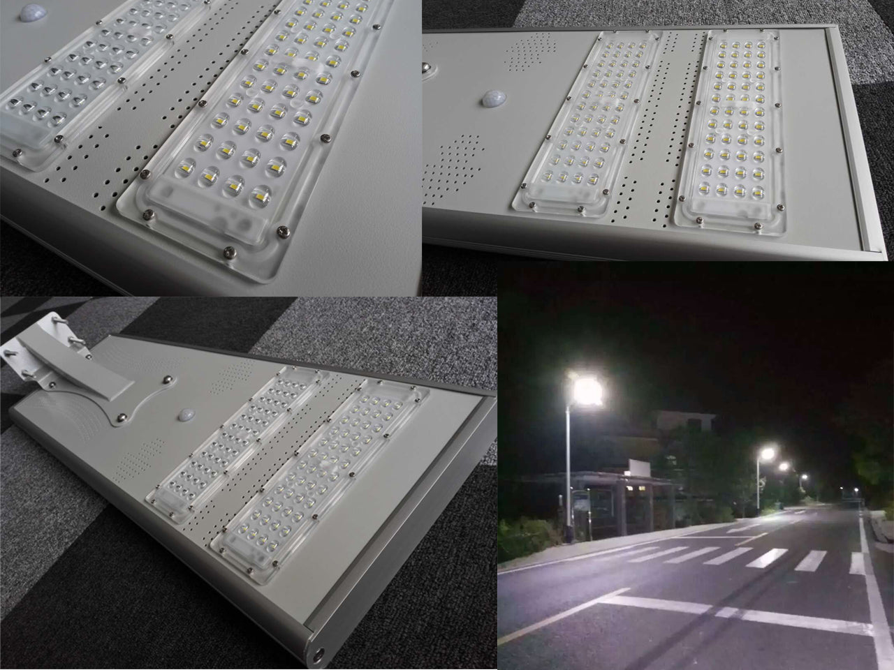 40W Integrated all in one solar street lights high quality integrated design
