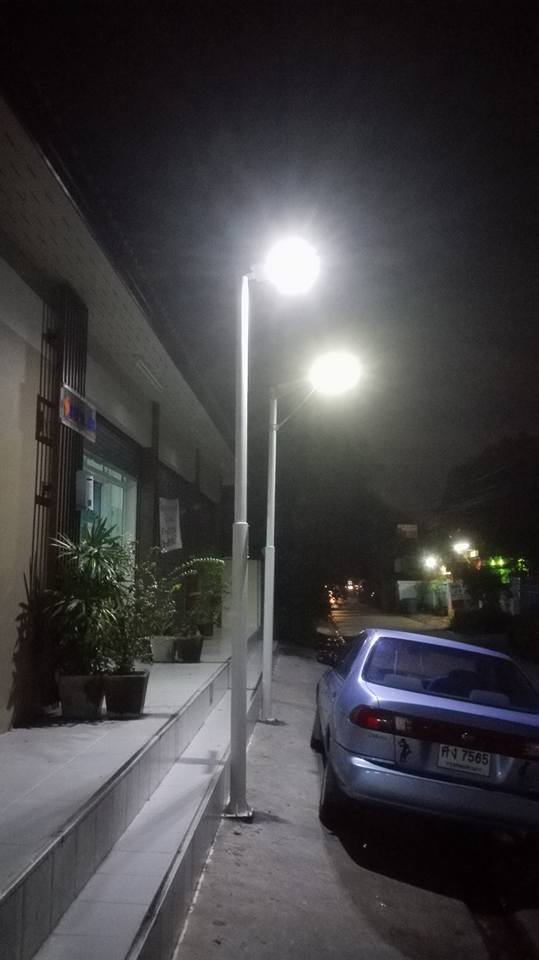 Gosmart 15W Integrated all in one solar street lights solar garden lights