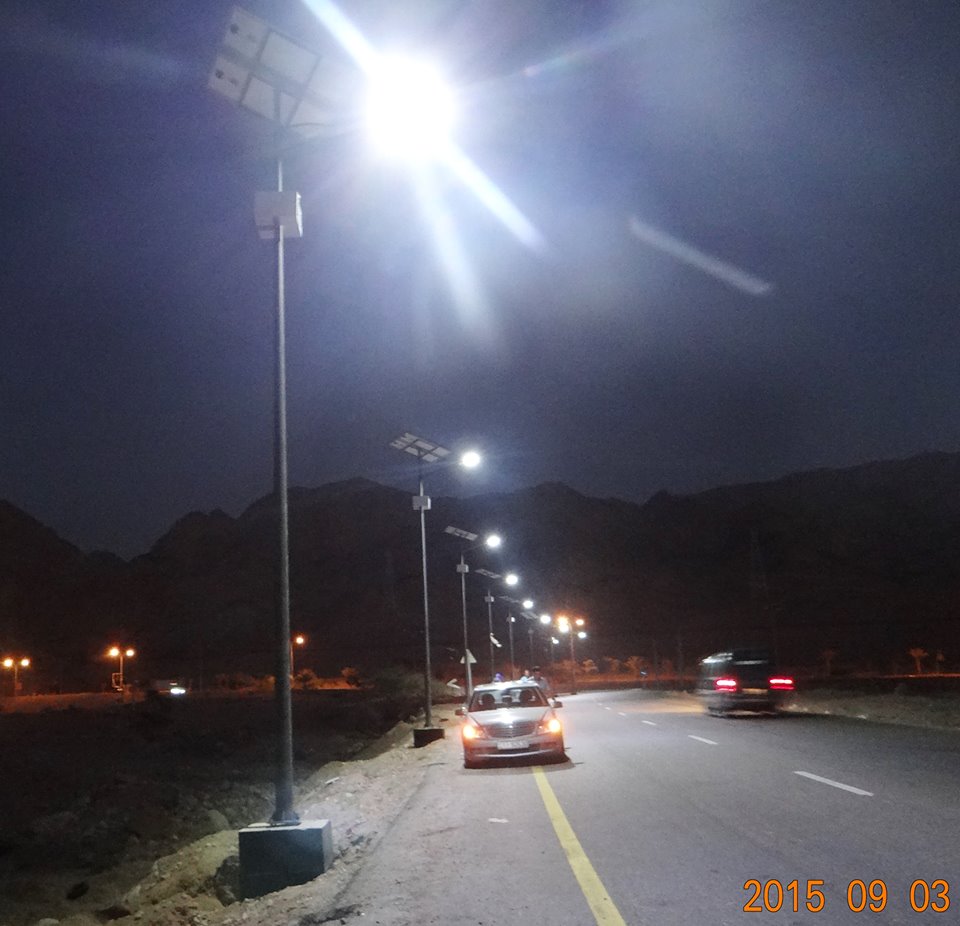 60W Solar Street Light Philippines projects Solar street lights projects